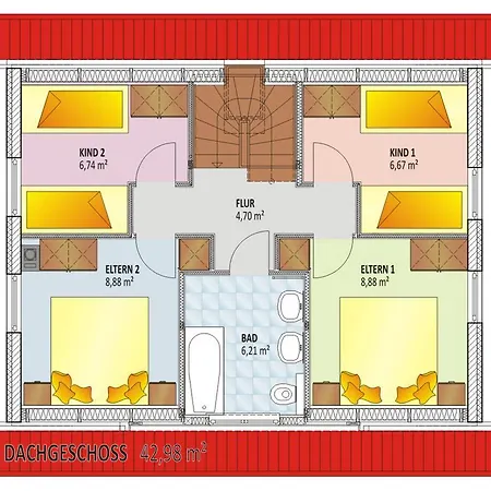 Ferienhaus Bernsteinhus * Glowe